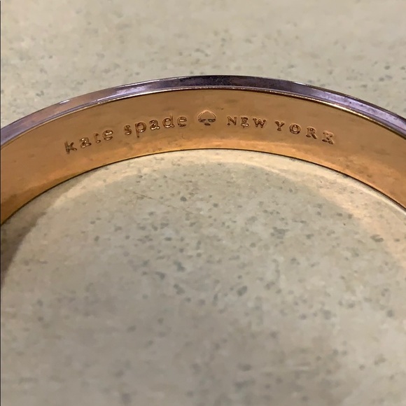 Kate Spade On the Go-gold bracelet with white dots - Picture 3 of 6